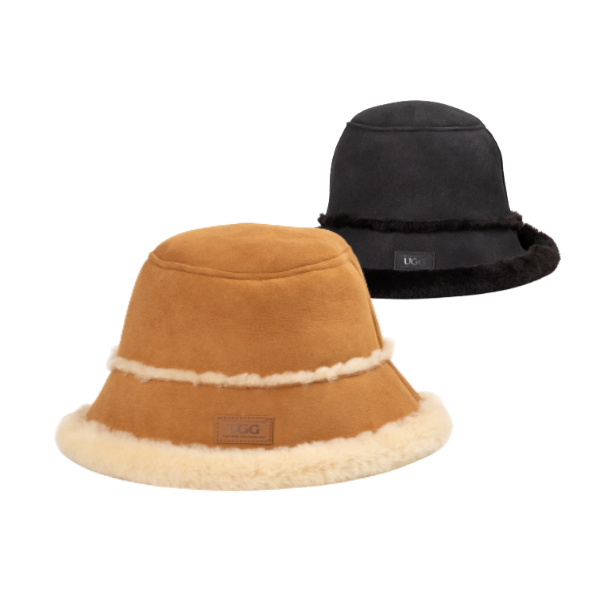 [무료배송] 호주정품 오즈웨어 어그 양가죽 버킷햇 OZWEAR UGG CS055